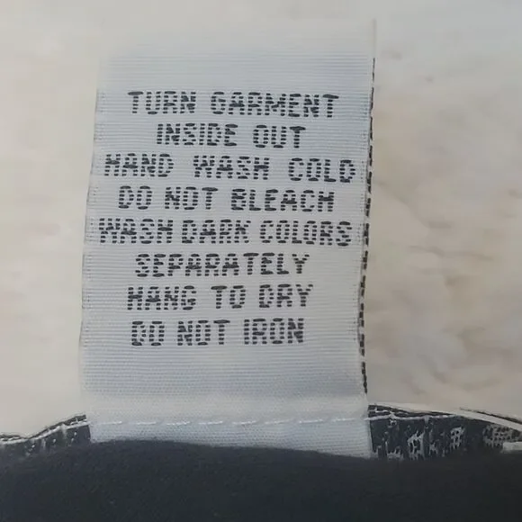 Lauren Michelle Tank Top Sparkle Braided Embellishments Silver Bling Large New - Picture 9 of 9